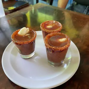 Oyster shots