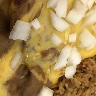 Cheese enchiladas