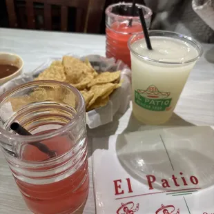 Frozen strawberry margarita