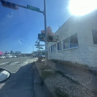 The building
