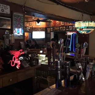 people sitting at the bar