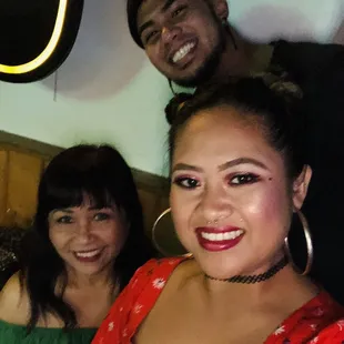 Took my mom and brother out