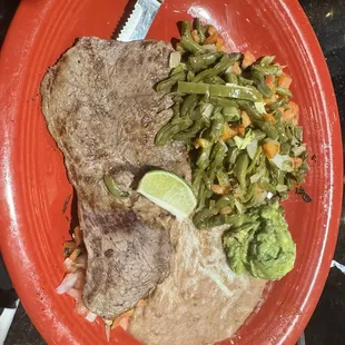 Carne Asada Plate