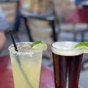 Margarita and Negro Modelo