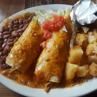 My favorite #10 Green w sour cream!