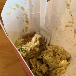 Chilaquiles in a box