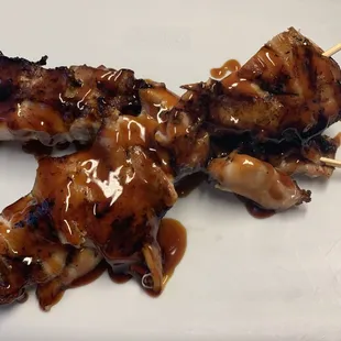 Teriyaki skewers