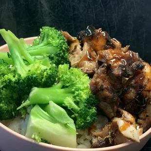 Teriyaki rice bowls