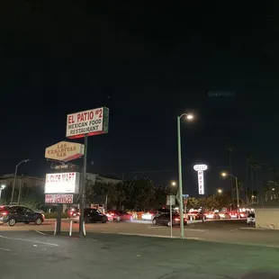 Street construction  and signage