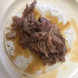 Taco de barbacoa