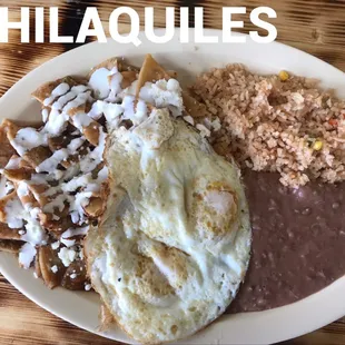 Red chilaquiles
