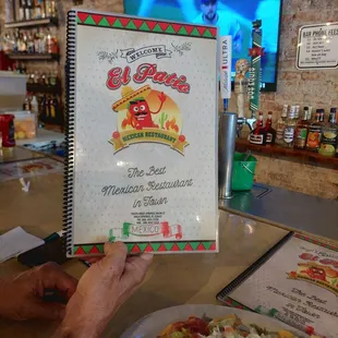 Menu Front
