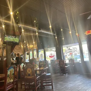 Inside