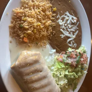 Chimichanga Platter