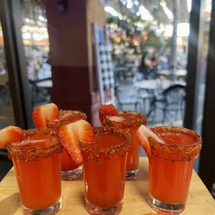 Strawberry shooters