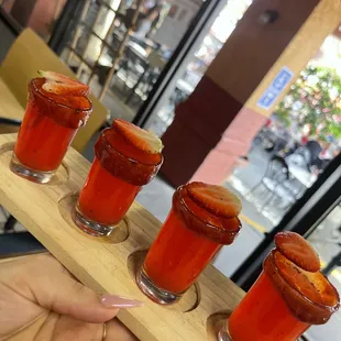 Strawberry shooters