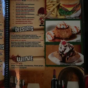 El Patio Menu