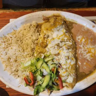 Chile Verde Burrito