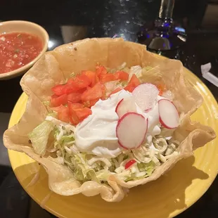 Shrimp Taco Salad