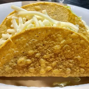 Part of combo plate #4. 2 Tacos