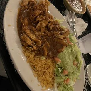 Mole Ranchero chicken