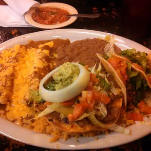 Deluxe Mexican plate