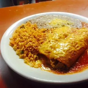 Deluxe Enchilada dinner