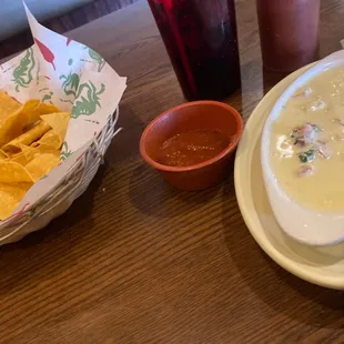 Cheese &amp; pico dip