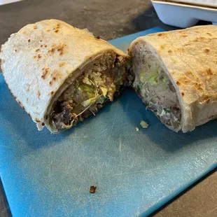 Asada burrito