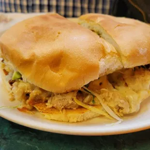 Chicken torta.