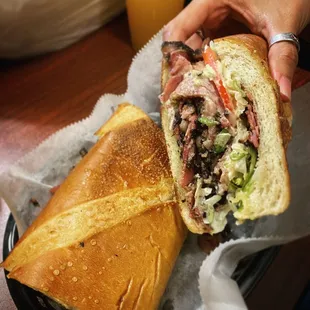 Pastrami sandwich. Sooo tasty!