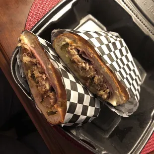 Delicious Cuban sandwich