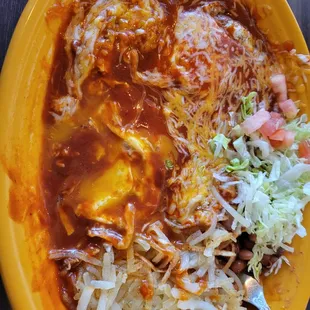 Cheese enchilada plate from 1st visit.