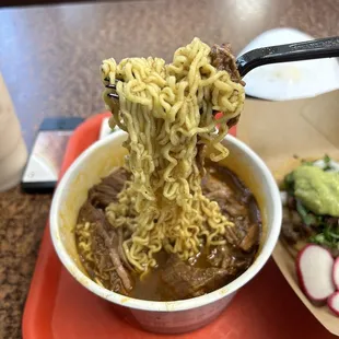 Birria ramen