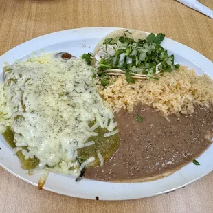 #7 Chile Relleno, Taco AND Enchilada