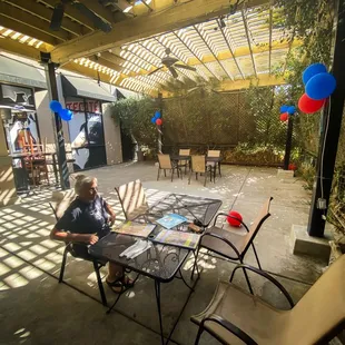 Outdoor covered patio