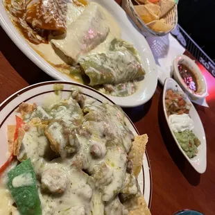 Enchilada appetizer