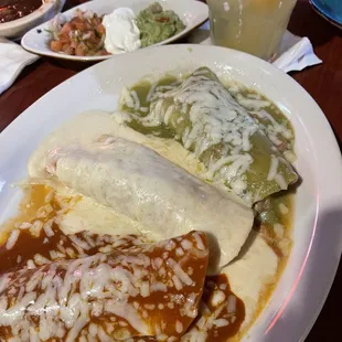 Enchilada appetizer