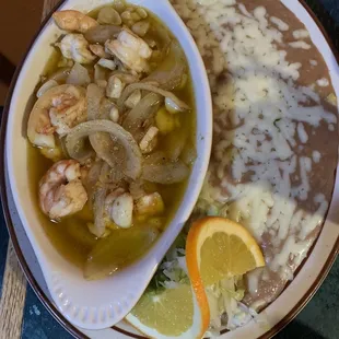 Camarones al mojo de ajo