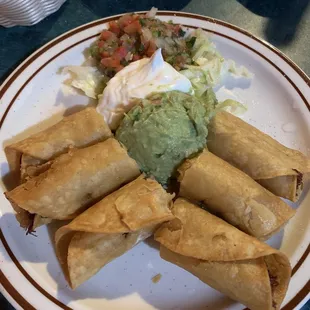 Chicken flautas