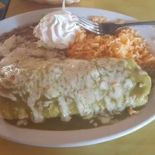 Chile Verde Burrito