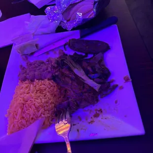 Carne Asada Plate