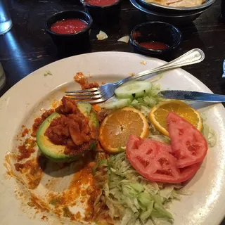 Shrimp Stuffed Avocado Salad