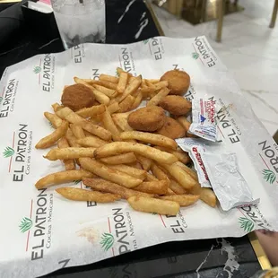 Kids chicken Dino's...$8.95