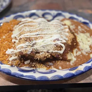 Enchilada Mole Tinga