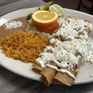 Chicken Flautas