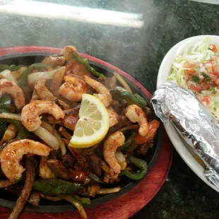 a hot dog and a plate of food