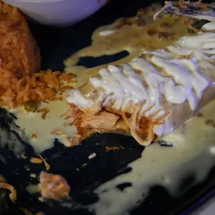 Chicken Chimichanga