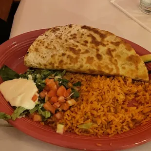 Veggie quesadilla