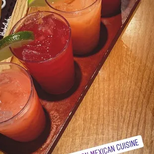 Margarita flight!